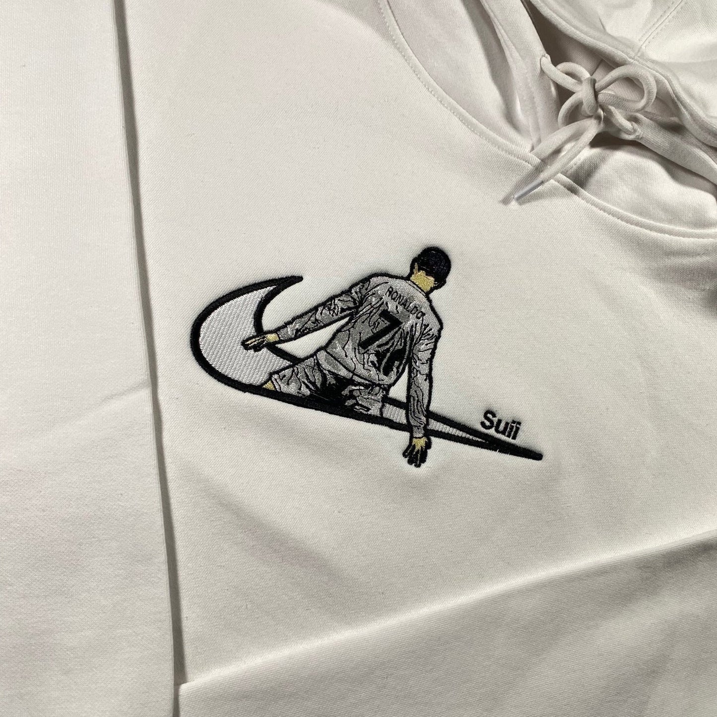 LIMITED Christiano Ronaldo X Suii EMBROIDERED SOCCER HOODIE