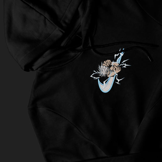 LIMITED HXH KILLUA SPEED KILLS EMBROIDERED HOODIE