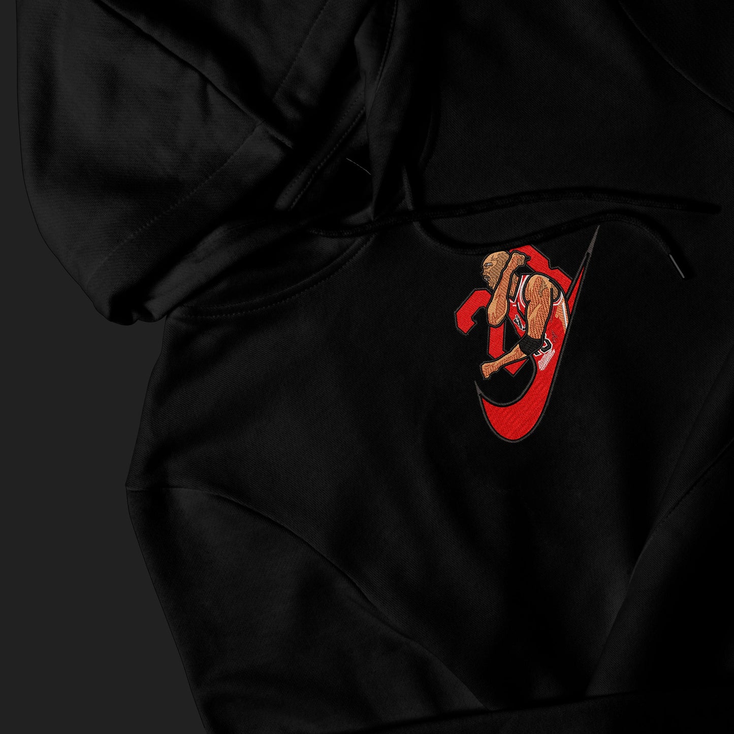 LIMITED Jumpman 23 EMBROIDERED ANIME HOODIE