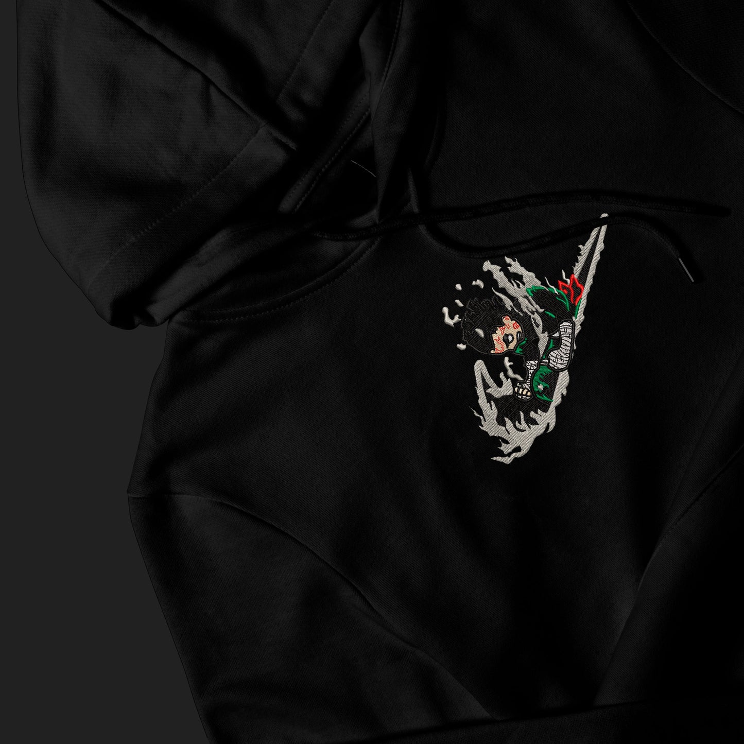 LIMITED Rock Inferno EMBROIDERED ANIME HOODIE