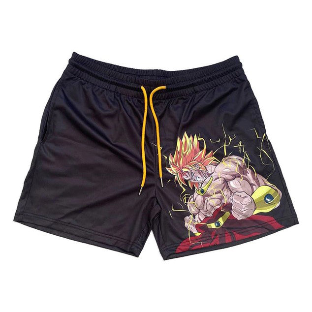 LIMITED DRAGONBALL BROLY GYM SHORTS