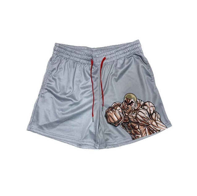 LIMITED BAKI JACK HANMA GYM SHORTS