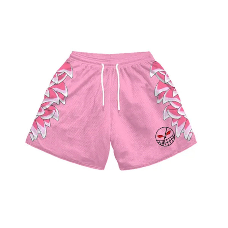 LIMITED Pirate Flamingo GYM SHORTS