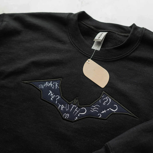 LIMITED Batman HA HA Glow-in-dark Embroidered T-Shirt