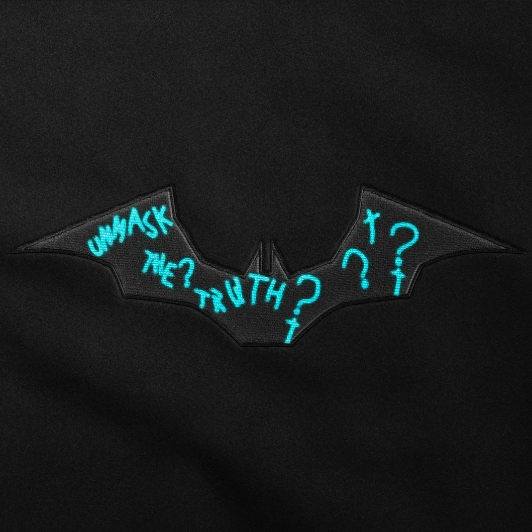 LIMITED Batman HA HA Glow-in-dark EMBROIDERED HOODIE