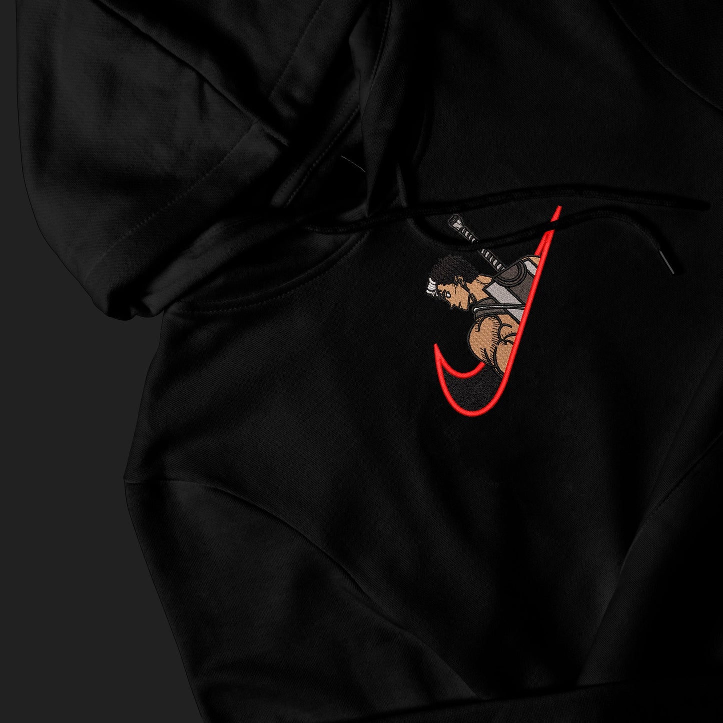 LIMITED BERSERK "DADDY" GUTS EMBROIDERED HOODIE