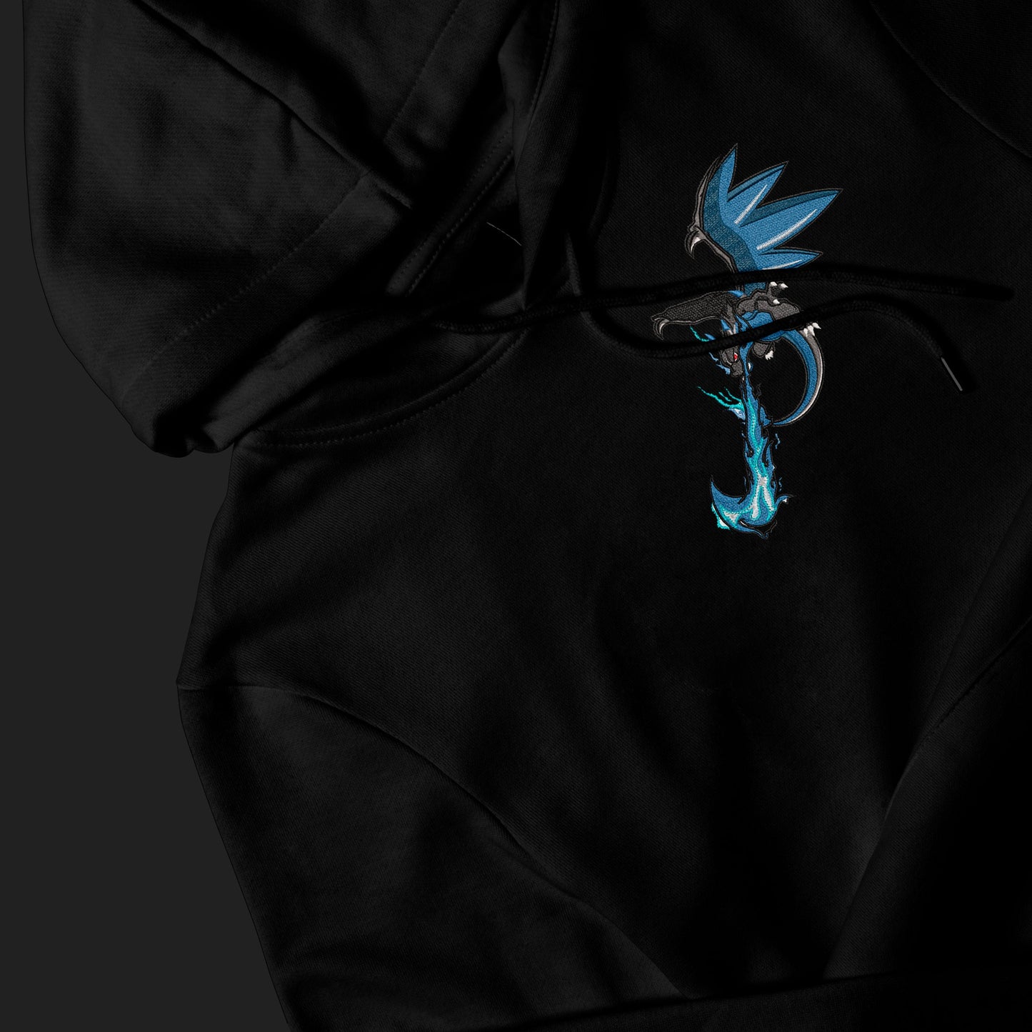 LIMITED Mega Charizard X EMBROIDERED Gym HOODIE