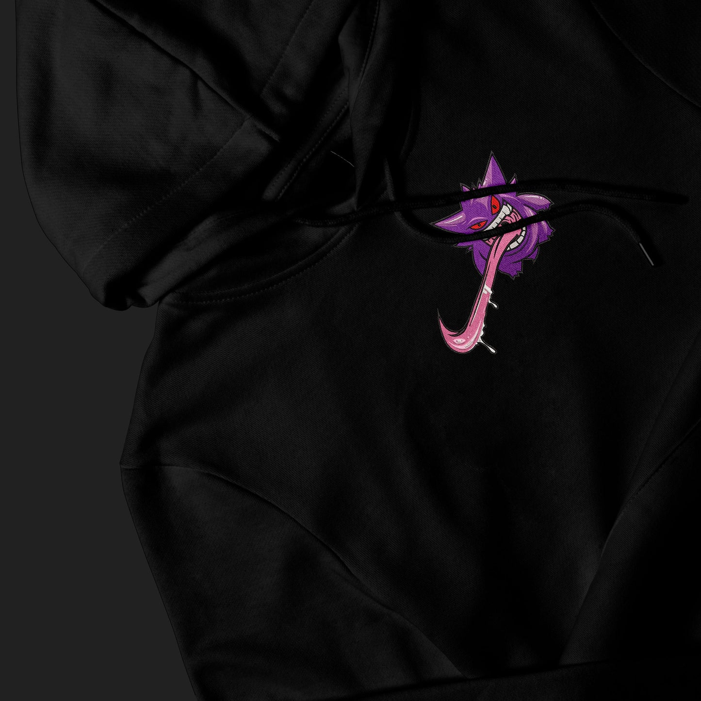 LIMITED Gengar X EMBROIDERED Gym HOODIE