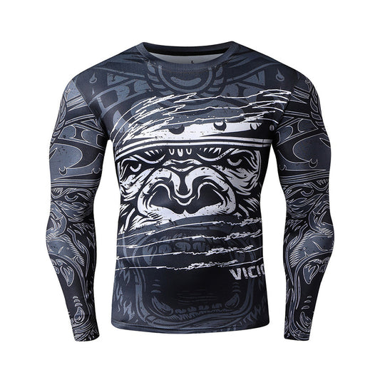 Yakuza Inspired Athletic Compression Shirt