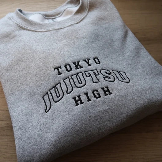 Tokyo Jujutsu High Embroidered Sweatshirt/Crewneck