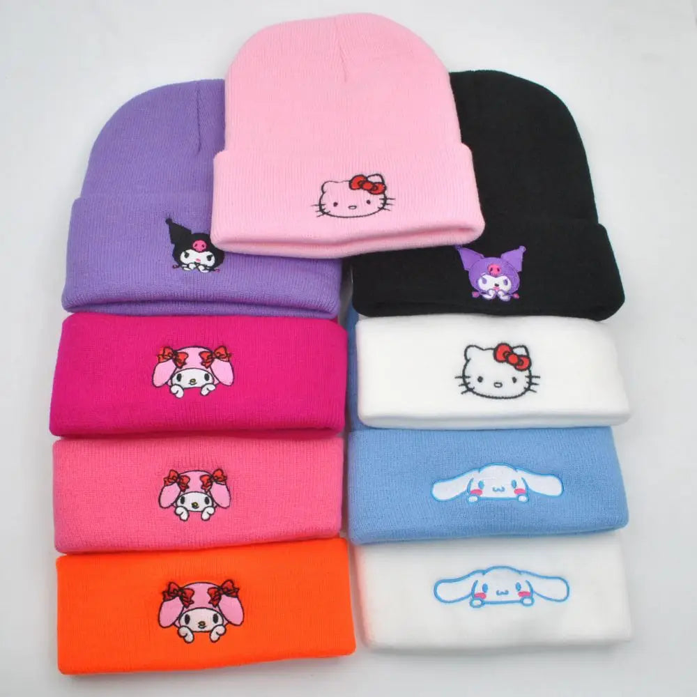 LIMITED Hello Kitty Embroidered Beanie