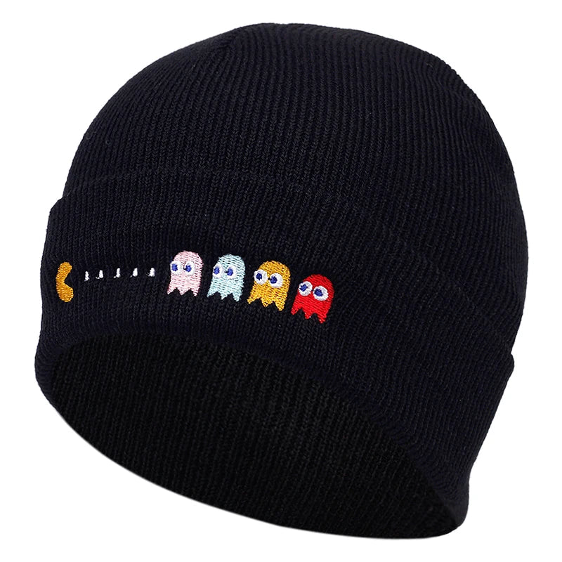 LIMITED Pac-Man Embroidered Beanie