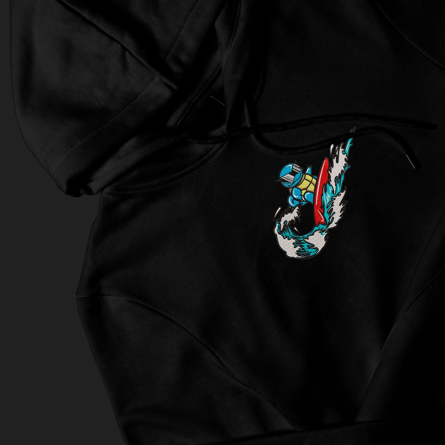 LIMITED Surf Bro Squirtle X EMBROIDERED Gym HOODIE