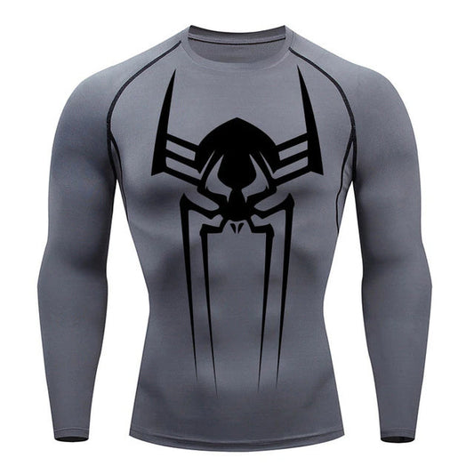 Spiderman 2099 Inspired Athletic Compression Shirt